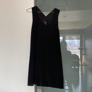 Club Monaco Black Silk Dress